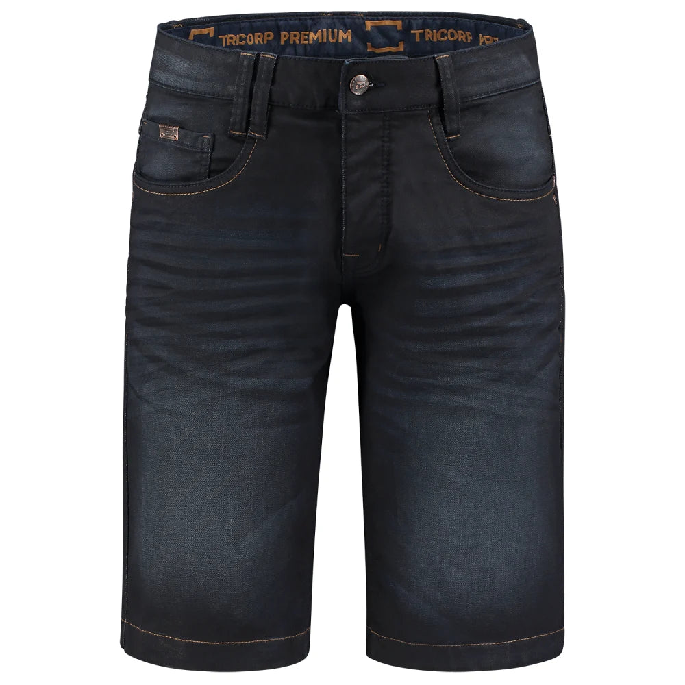 Tricorp 504010 Jeans Premium Stretch Kort Denim Blue