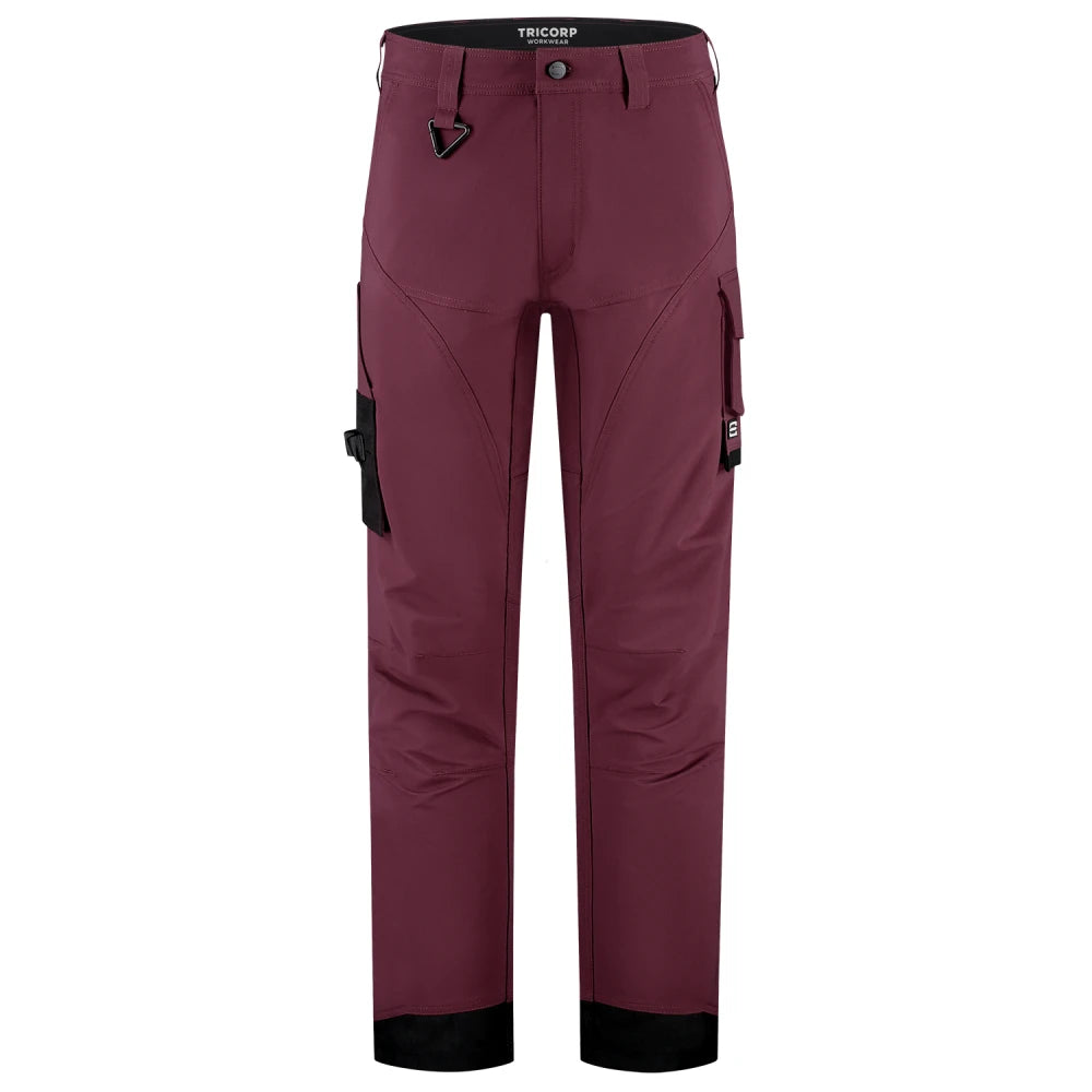 Tricorp 506113 Werkbroek 4-Way Stretch Redefined Bordeaux