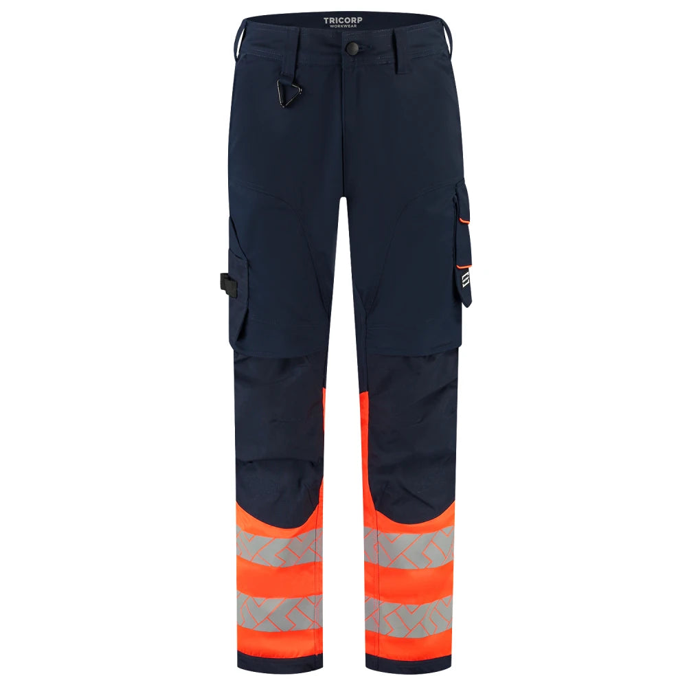 Tricorp 506118 Werkbroek Functional Stretch High Vis Redefined Ink Fluor Orange