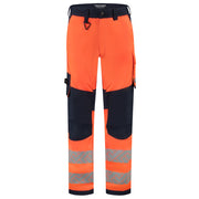 Tricorp 506119 Werkbroek Funct. Stretch High Vis Redefined Knieversterking Fluor Orange Ink
