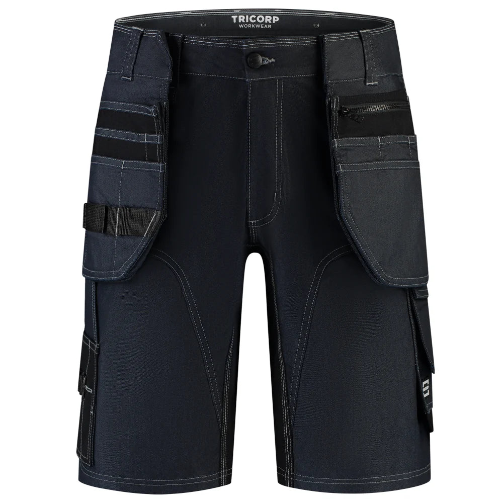 Tricorp 506123 Jeans Werkbroek Functional Stretch Redefined Kort Ink