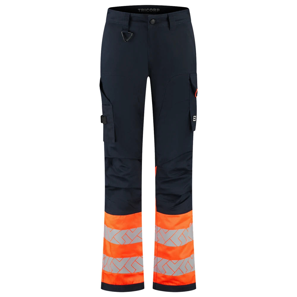 Tricorp 506126 Werkbroek 2-Way Stretch High Vis Redefined Dames Ink Fluor Orange