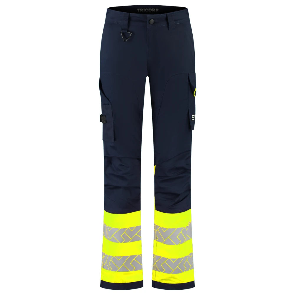 Tricorp 506126 Werkbroek 2-Way Stretch High Vis Redefined Dames Ink Fluor Yellow