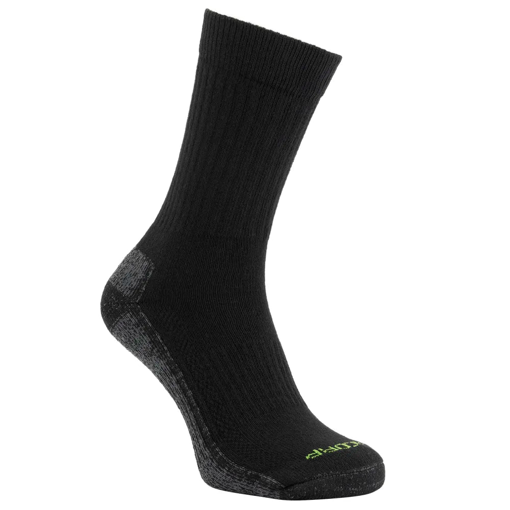 Tricorp 602701 Werksokken Circulair 2-Pack Black Dark Grey
