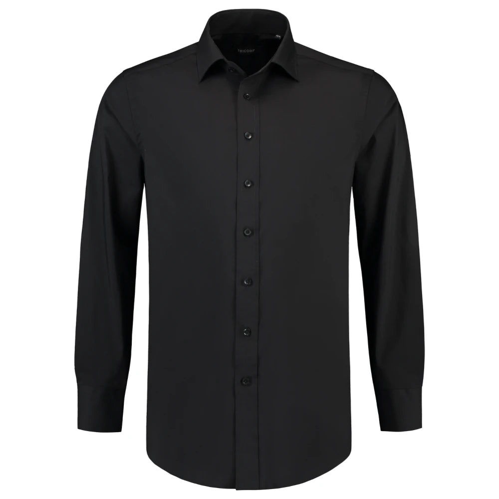 Tricorp 705006 Overhemd Stretch Black